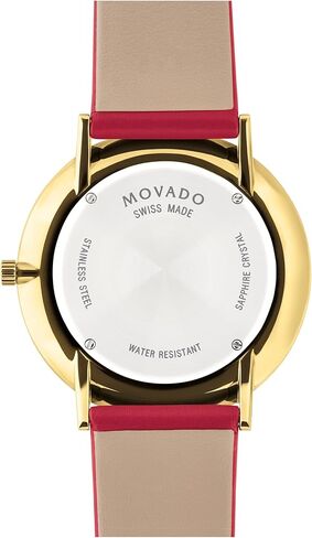 Movado Modern 47 Men's Luxury Quartz Watch - Swiss Movement, Calfskin Strap, Water-Resistant to 3ATM - Classic Timepiece - Gift for Him - 40mm in Saudi Arabia
