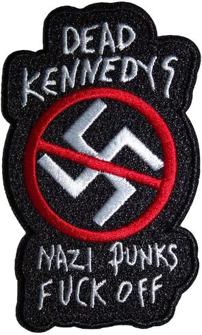 Dead Kennedys Punks Woven Patch in Saudi Arabia
