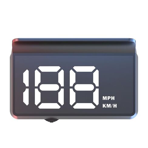 رؤوس الشاشة لأعلى للسيارات M11 ، نظام السرعة الرقمية العالمي OBD+GPS DIGITAL SYSTEM 3.5 بوصة HUD مع السرعة ، ودرجة حرارة الماء ، وقيادة الأميال ، وإنذار السرعة الزائدة ، ومناسبة لجميع السيارات in Kuwait
