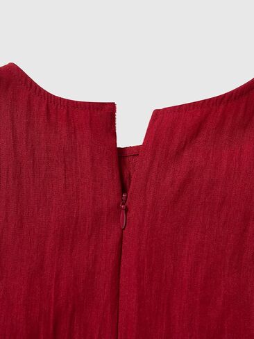 Women's Summer Peplum Tank Top Elegant Crew Neck Sleeveless Going Out Tops in Saudi Arabia