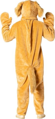 زي الكلب البني مع قناع الرأس والكفوف، زي الهالوين، للنساء والرجال، مقاس واحد للبالغين in Kuwait