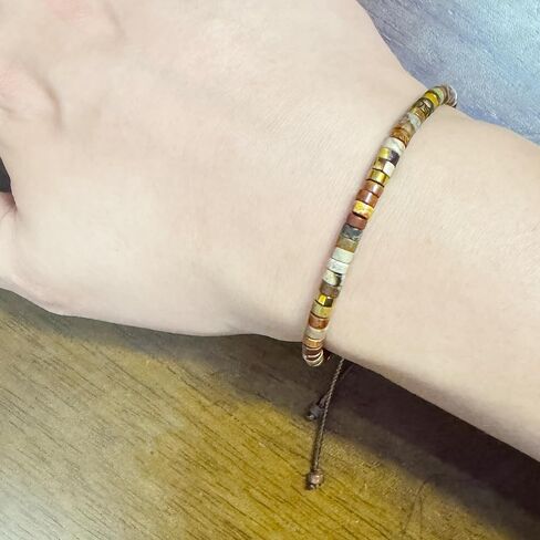 Inspirational Bracelet for Women - Handmade Natural Stone Beaded Wrap Bracelet, Positive Energy Jewelry Gift for Her in Kuwait