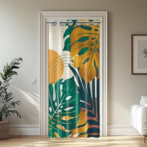 CHGCRAFT Tree of Life Door Curtain for Doorway Bohemia Style Doorway Curtain Sun and Moon Room Divider Curtains Folding Doors Curtain for Closet Door Bedroom Living Room Doorway, 39x79 Inch in Saudi Arabia