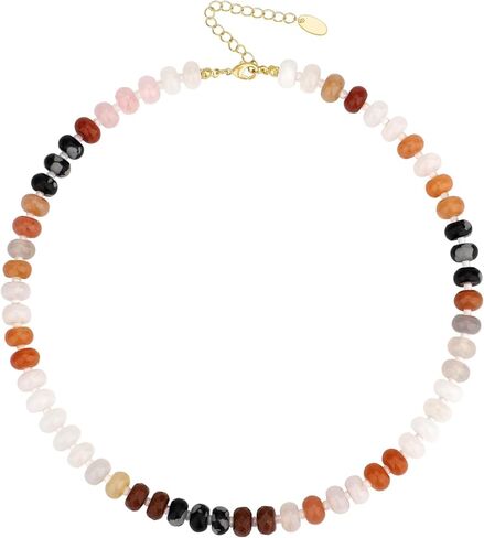 قلادة بقلادة بوهو بطبقات مطلية بالذهب عيار 14 قيراط NE-B in Kuwait