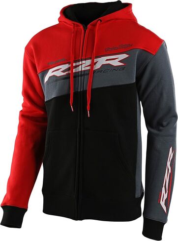 Zip Up Hoodie TLD Polaris RZR Black / Red BLACK / RED / SM in Saudi Arabia