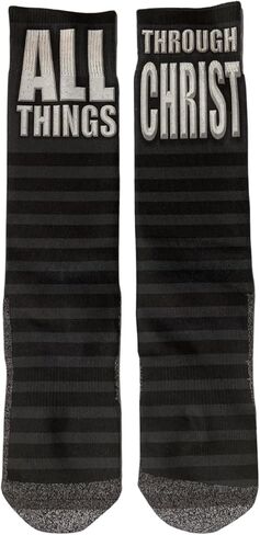 Bible Verse Socks for Women - Christian Crew Socks | Inspirational and Comfortable, Christmas Gift Idea in Kuwait
