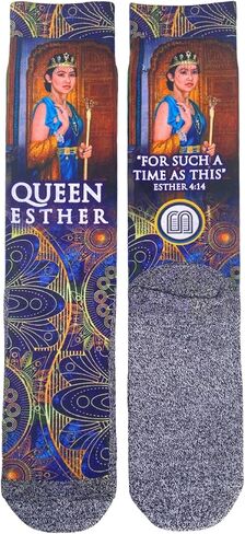 Bible Verse Socks for Women - Christian Crew Socks | Inspirational and Comfortable, Christmas Gift Idea in Kuwait