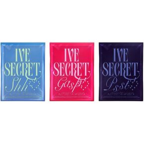 ألبوم IVE THE 4th EP XOXZ [IVE SECRET] إصدار قياسي من مجموعة الصور الفوتوغرافية 3 + P.O.B + [بطاقة صور خاصة إضافية] in Saudi Arabia
