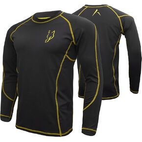 ALPHA PRO Compression Shirt for Men UPF 50+ | Long Sleeve Athletic Gym Shirt | Fitness Clothing & Workout Top for Training in Saudi Arabia