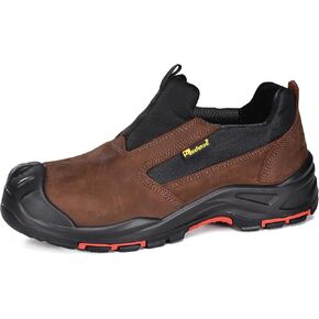 رجال زلة على أحذية العمل منخفضة ارتفاع الصلب أحذية السلامة السود in Kuwait