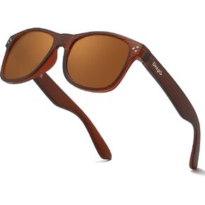 DeepQ UV Protection Polarized Sunglasses for Men Women, Ideal for Running, Fishing, Cycling,Treking and Driving in Saudi Arabia