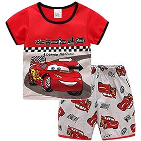 Little Boys Summer Spiderman Pajamas Short Kids Pjs Sets 100% Cotton Toddler Sleepwear (S33, 3_years) in Kuwait