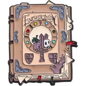 The Enchiridion Book Handbook Manual Princess Bubblegum Come Along with Me Adventure Time Cartoon Animated TV Show Finn Jake 1.5" Enamel Pin Badge in Saudi Arabia