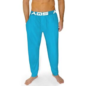 aqs Men's Lounge Pants (Medium) Light Blue in Saudi Arabia