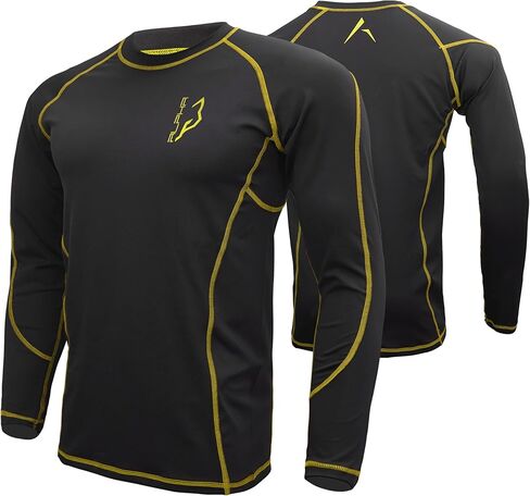 ALPHA PRO Compression Shirt for Men UPF 50+ | Long Sleeve Athletic Gym Shirt | Fitness Clothing & Workout Top for Training in Saudi Arabia