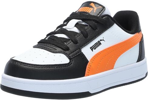 PUMA Caven Sneaker, White-Blazing Blue, 11 US Unisex Little Kid in Kuwait