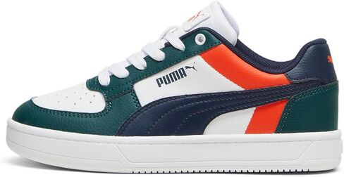 PUMA Caven Sneaker, White-Blazing Blue, 11 US Unisex Little Kid in Kuwait