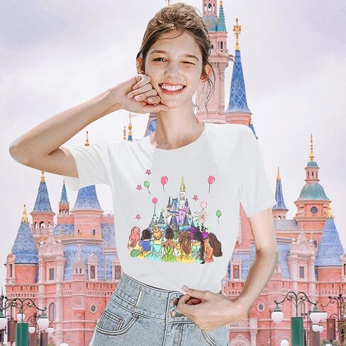 Magical Shirt for Women: Magic Kingdom Princess Tshirt Princess Shirt Family Vacation Trip Tee in Saudi Arabia