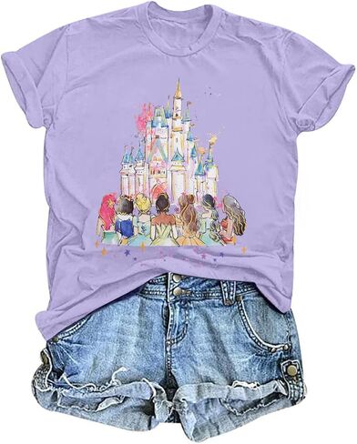 Magical Shirt for Women: Magic Kingdom Princess Tshirt Princess Shirt Family Vacation Trip Tee in Saudi Arabia