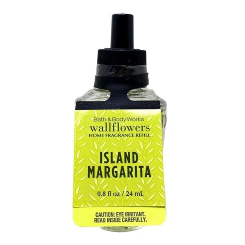 Bath & Body Works Island Margarita 4 Pack Wallflowers Home Fragrance Refill Bundle with a Natural Oats Sample Soap in Saudi Arabia