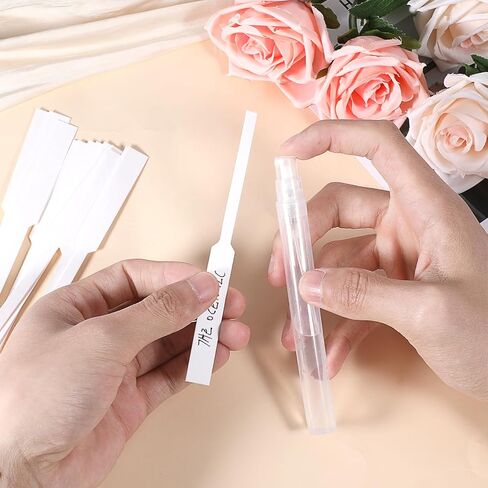 4000PCS Perfume Tester Strips Disposable Fragrance Strips Pure White Strong Absorbent Blotter Essential Oils Test Paper Card for Diffuser Aromatherapy Scents Spice Testing(4000) in Saudi Arabia