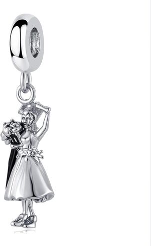 TCHYUN Graduation 2025 2026 Dangle Charm Graduation Lady Bead Compatible with Pandora Bracelet Women in Saudi Arabia