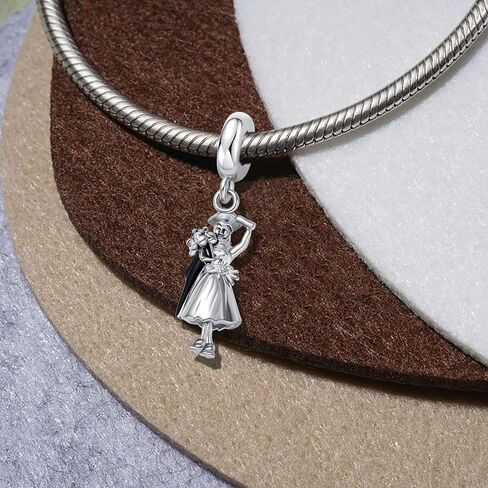 TCHYUN Graduation 2025 2026 Dangle Charm Graduation Lady Bead Compatible with Pandora Bracelet Women in Saudi Arabia