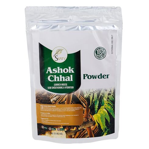 SVATV Ashok Chhal Powder (saraca Indica) | Skin Care | Indian Ayurveda Herbs | Improves Skin Health | Control Excess Skin Oil |- Size - 227g, 8 Oz, Half Pound in Saudi Arabia