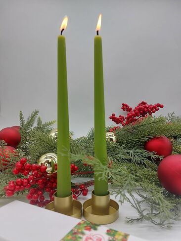 Handmade Beeswax Candles with Bayberry Legend-Lucky Bayberry Poem-Beeswax Tapers-Christmas Candles in Saudi Arabia