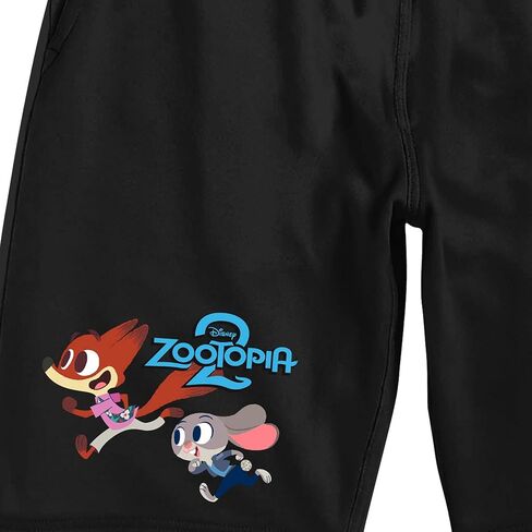 Zootopia 2 Running Men's Black Lounge Shorts in Saudi Arabia