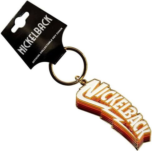 Rock Off officially licensed products Nickelback Gradient Shadows Logo Keyring Keychain Size One Size in Saudi Arabia