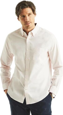 NAUTICA Men's Classic Fit Long Sleeve Button Down Shirt in Saudi Arabia