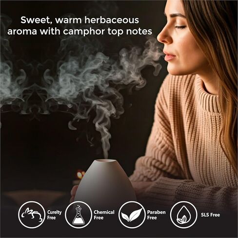 زيوت عطرية نقية للعلاج بالروائح العطرية، واستخدام البشرة، وأجهزة توزيع الروائح، وصناعة الشموع والصابون بنسبة 100%، غير مخففة وغير مقطوعة (درجة علاجية) - 5 مل (حشيشة الدود الزرقاء) in Saudi Arabia