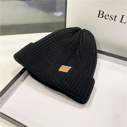 Knit Beanie Hat – Breathable Stretch Color-Block Design – Warm Cold-Weather Comfort for Outdoor, Travel, Daily Wear in Saudi Arabia