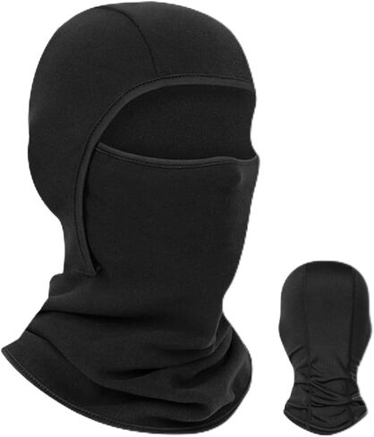 قناع تزلج بالاكلافا للرجال والنساء، قناع وجه شتوي من الصوف، غطاء وجه كامل دافئ مقاوم للرياح حراري للطقس البارد الشديد والتزلج على الدراجات النارية وركوب الدراجات في الهواء الطلق والعمل على الجليد وصيد الأسماك على الجليد والجري وركوب الدراجات in Kuwait