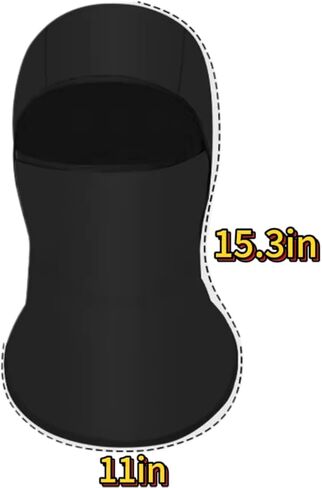 قناع تزلج بالاكلافا للرجال والنساء، قناع وجه شتوي من الصوف، غطاء وجه كامل دافئ مقاوم للرياح حراري للطقس البارد الشديد والتزلج على الدراجات النارية وركوب الدراجات في الهواء الطلق والعمل على الجليد وصيد الأسماك على الجليد والجري وركوب الدراجات in Kuwait