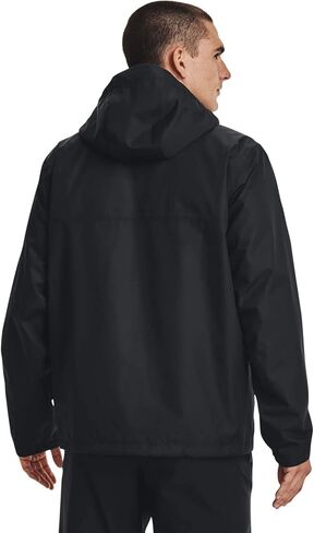 Under Armour - Mens Porter 3-In-1 2.0 Jacket, Color Black/Black/Pitch Gray (001), Size: Large in Saudi Arabia