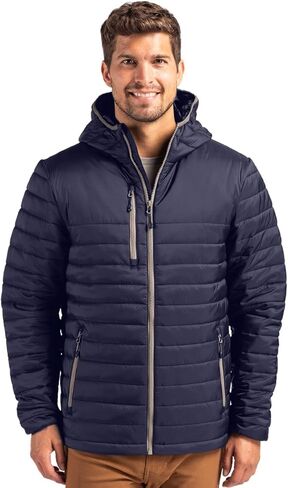Clique Valhalla Eco Full Zip Mens Puffer Jacket in Saudi Arabia