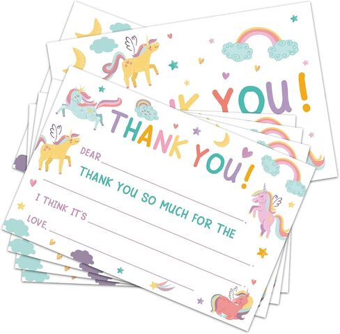 20 PCS Butterfly Thank Thank You With 20 Accore ، شكرًا لك ملاحظات املأ بطاقات Thank Flage For Blank للأطفال ، وبطاقات شكر ملونة لحفلة عيد الميلاد -03 in Kuwait