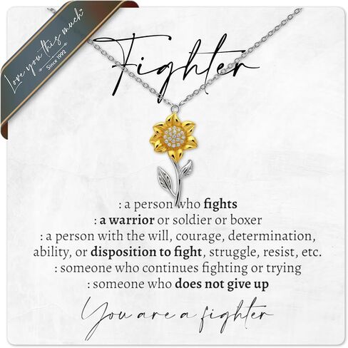 Love You This Much Gift for Person in Hospital, Survivor Gift for Cancer Patient, Breast Cancer Survivor Jewelry, Inspirational Gift for Her, Gift for Women in Hospital in Kuwait