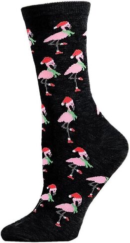 MeMoi Happy Challah Days Holiday Crew Socks in Saudi Arabia