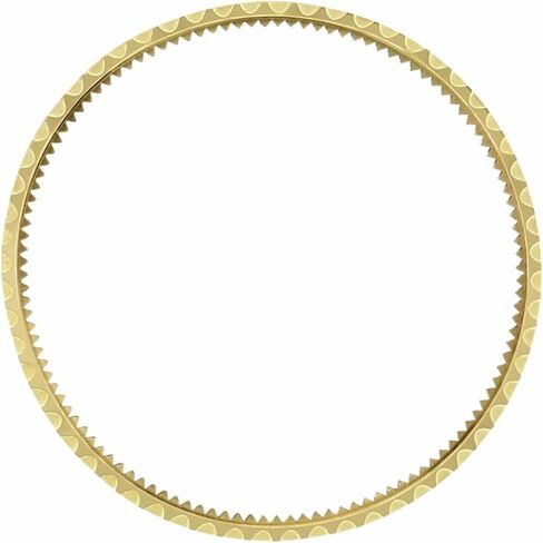 Ewatchparts 18K YELLOW GOLD WATCH BEZEL, INSERT & SPRING KIT COMPATIBLE WITH ROLEX SAPPHIRE MODEL SUB 16613, 16618, 16808 in Saudi Arabia