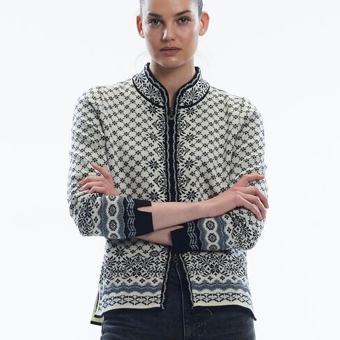 Dale of Norway Solfrid Women’s Cardigan - 100% Merino Wool Sweater - Women’s Cardigan Sweater in Saudi Arabia