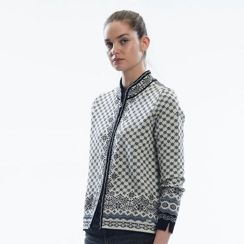 Dale of Norway Solfrid Women’s Cardigan - 100% Merino Wool Sweater - Women’s Cardigan Sweater in Saudi Arabia