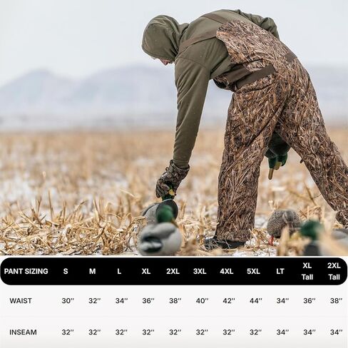 Banded Avery Originals Hunting Waterfowl Chest High Insulated Field Bib Pants w/Zip Chest Pocket & Waterproof Seams in Saudi Arabia