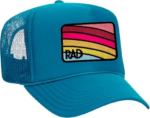 RAD Embroidered Patch Trucker Hat (Multiple Colors) in Saudi Arabia