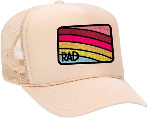RAD Embroidered Patch Trucker Hat (Multiple Colors) in Saudi Arabia