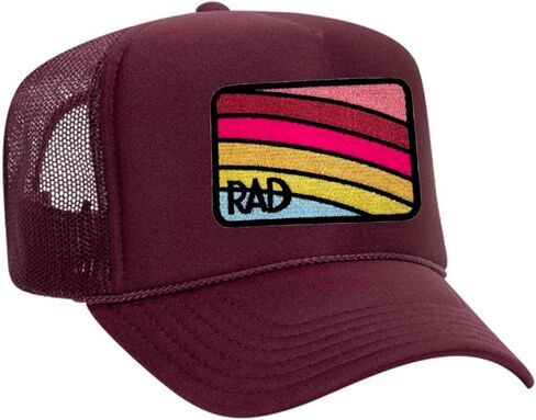 RAD Embroidered Patch Trucker Hat (Multiple Colors) in Saudi Arabia