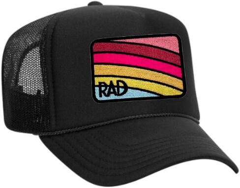 RAD Embroidered Patch Trucker Hat (Multiple Colors) in Saudi Arabia