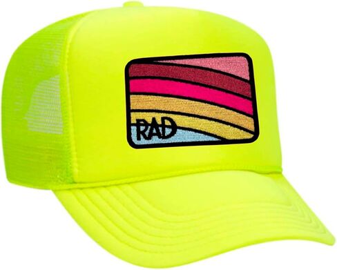 RAD Embroidered Patch Trucker Hat (Multiple Colors) in Saudi Arabia